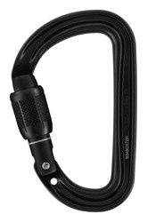 Karabinek SM'D Screw-Lock czarny - Petzl