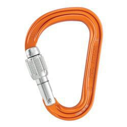 Karabinek ATTACHE Screw-Lock pomarańczowy - Petzl