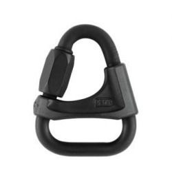 Maillon DELTA 8mm z poprzeczką czarna - Petzl