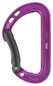 Karabinek SPIRIT wygięty fioletowy - Petzl