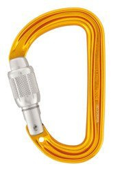 Karabinek SM'D Screw-Lock pomarańczowy- Petzl